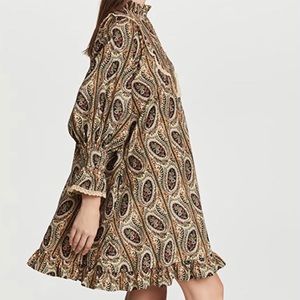 By Timo Paisley Baby Cord Shift Dress